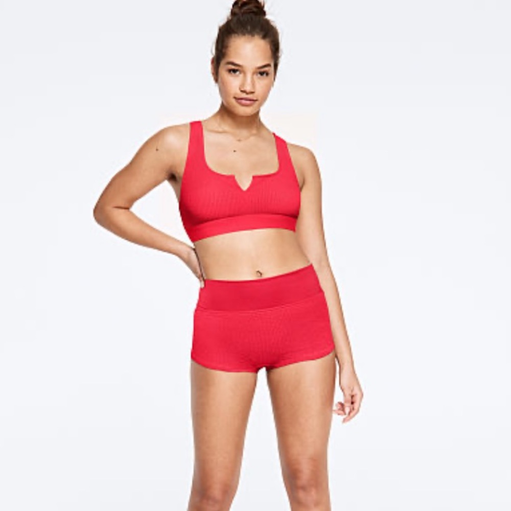 🐕2/$22 NWT VS PINK Gym to Swim Textured Shortie